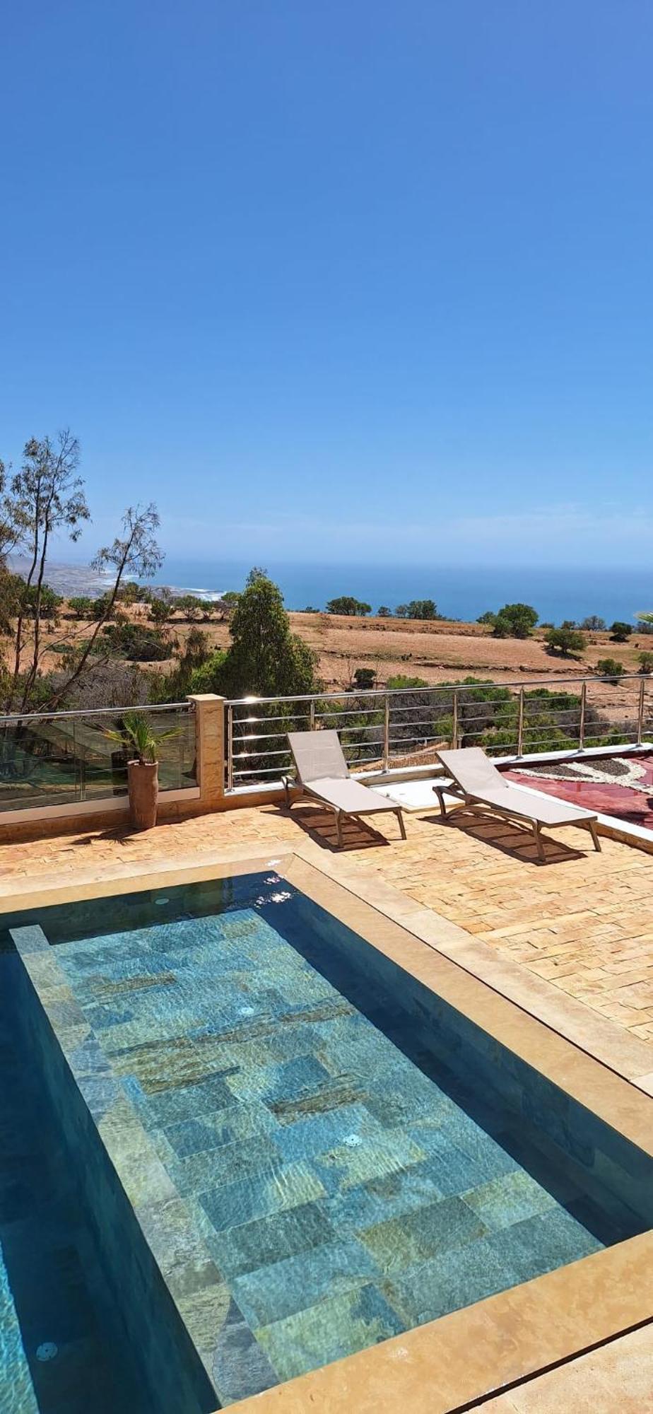 Duplex Taghazout Ocean With Pool & Fitness Apartment ภายนอก รูปภาพ